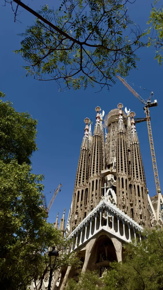 Widok turystyczny - Barcelona